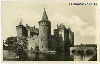 ansichtkaart: Muiden, Muiderslot
