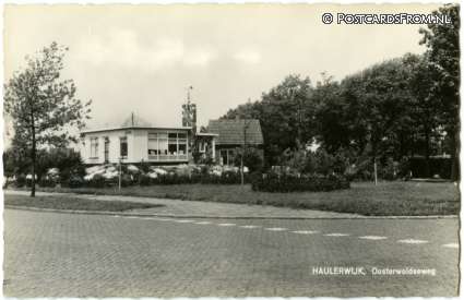 ansichtkaart: Haulerwijk, Oosterwoldseweg