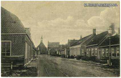 ansichtkaart: Zuidzande, Mariastraat