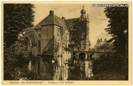 ansichtkaart: Vaassen, Kasteel 'De Cannenburgh'
