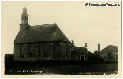 ansichtkaart: Everdingen, Ned. Herv. Kerk