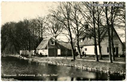 ansichtkaart: Wassenaar, Katwijkseweg 'De Wijze Uilen'