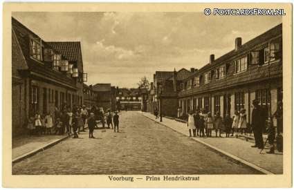 ansichtkaart: Voorburg, Prins Hendrikstraat