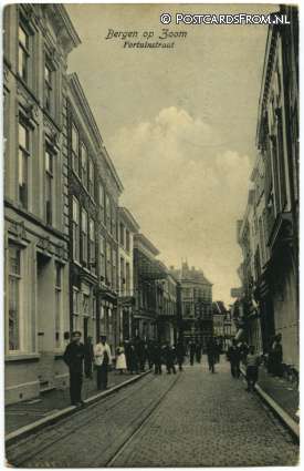 ansichtkaart: Bergen op Zoom, Fortuinstraat