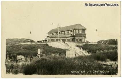 ansichtkaart: Castricum, Groeten uit