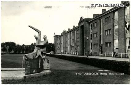 ansichtkaart: 's-Hertogenbosch, Hertog Hendriksingel