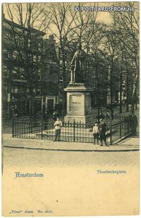ansichtkaart: Amsterdam, Thorbeckeplein