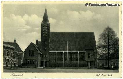 ansichtkaart: Oldenzaal, Ned. Herv. Kerk
