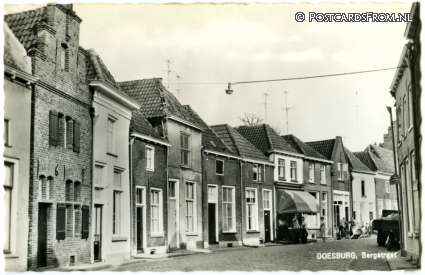 ansichtkaart: Doesburg, Bergstraat