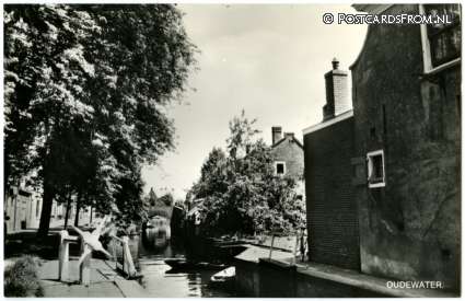 ansichtkaart: Oudewater, --