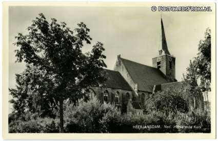 ansichtkaart: Heerjansdam, Ned. Herv. Kerk
