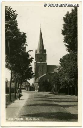 ansichtkaart: Lage Mierde, R.K. Kerk