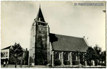 ansichtkaart: Serooskerke Walcheren, Ned. Herv. Kerk