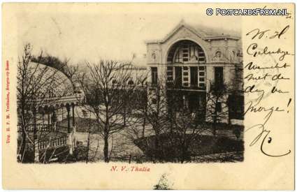 ansichtkaart: Bergen op Zoom, N.V. Thalia