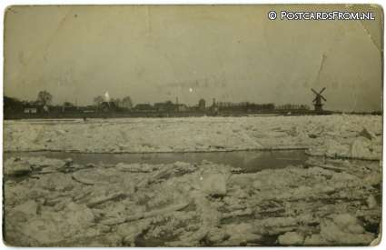 ansichtkaart: Woudrichem, ? Winter 1917