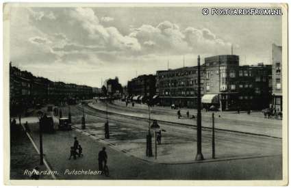 Rotterdam, Putschelaan ansichtkaart: Rotterdam, Putschelaan