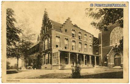 ansichtkaart: Heerlen, Sanatorium 'St. Jozef-Heilbron' voor Dames