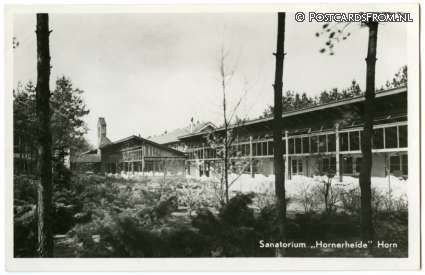 ansichtkaart: Horn, Sanatorium 'Hornerheide'