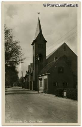 ansichtkaart: Barendrecht, Chr. Geref. Kerk