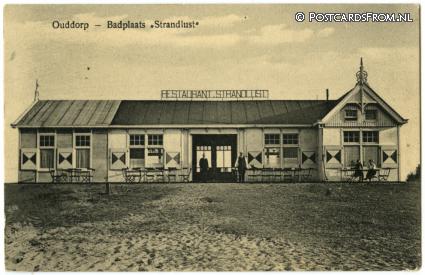 ansichtkaart: Ouddorp, Badplaats 'Strandlust'