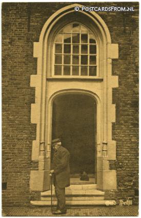 ansichtkaart: Delft, Oud Delft. Prinsenhof