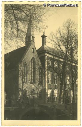 ansichtkaart: Delft, H. Geest Kapel