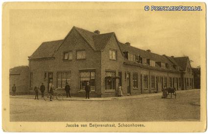 ansichtkaart: Schoonhoven, Jacoba van Beijerenstraat