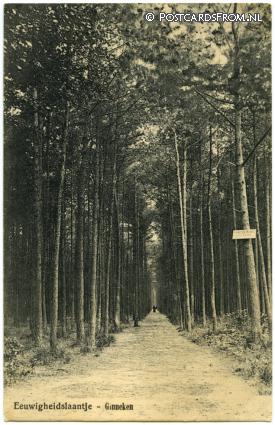 ansichtkaart: Ginneken, Eeuwigheidslaantje