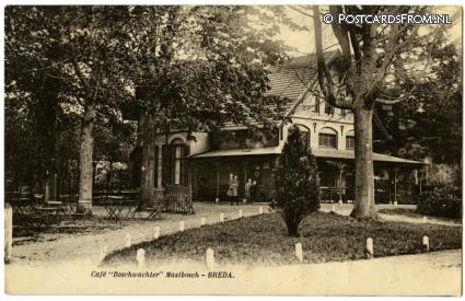 ansichtkaart: Ginneken, Cafe 'Boschwachter' Mastbosch