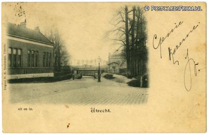 ansichtkaart: Utrecht, Uit en in