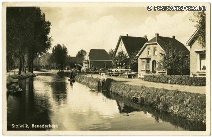 ansichtkaart: Stolwijk, Benedenkerk
