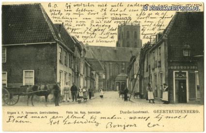 ansichtkaart: Geertruidenberg, Dordschestraat. Concordia