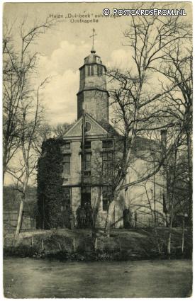 ansichtkaart: Oostkapelle, Huize 'Duinbeek' achterzijde