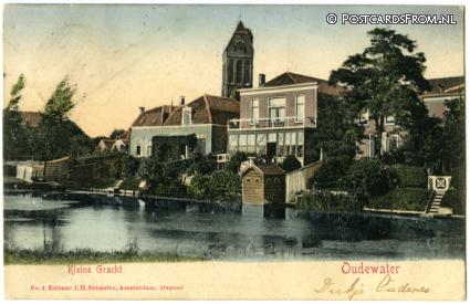 Oudewater, Kleine Gracht ansichtkaart: Oudewater, Kleine Gracht