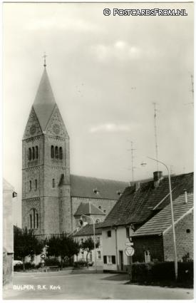 ansichtkaart: Gulpen, R.K. Kerk
