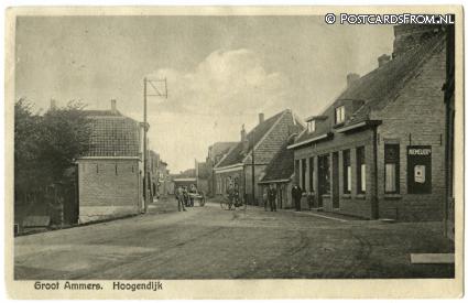 ansichtkaart: Groot-Ammers, Hoogendijk