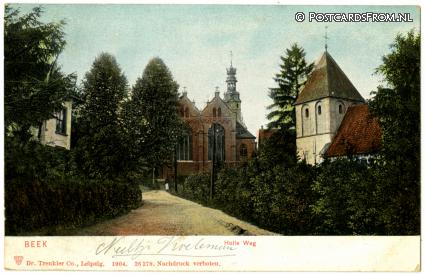 ansichtkaart: Beek-Ubbergen, Holle Weg