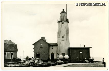 ansichtkaart: Urk, Vuurtoren