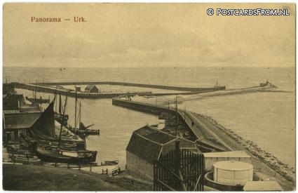 ansichtkaart: Urk, Panorama