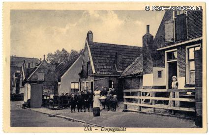 ansichtkaart: Urk, Dorpsgezicht