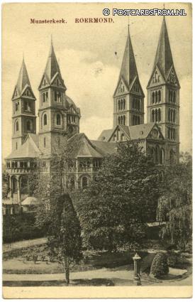 ansichtkaart: Roermond, Munsterkerk