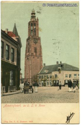 Amersfoort, De O.L.V. Toren ansichtkaart: Amersfoort, De O.L.V. Toren