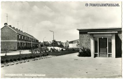 ansichtkaart: Hoogerheide, Semmelweissstraat