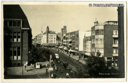 ansichtkaart: Utrecht, Potterstraat