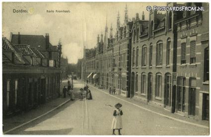 ansichtkaart: Dordrecht, Korte Kromhout