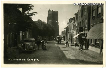 ansichtkaart: Woudrichem, Kerkstraat