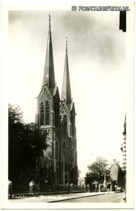 ansichtkaart: Kaatsheuvel, St. Jans Kerk