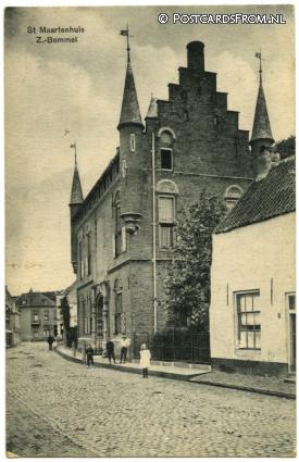ansichtkaart: Zaltbommel, St. Maartenshuis