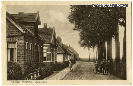 ansichtkaart: Bad Nieuweschans, Zuideinde