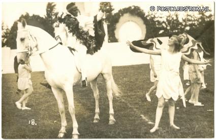 ansichtkaart: Groningen, Levens Bruiloftsfeest Lustrum 1924?